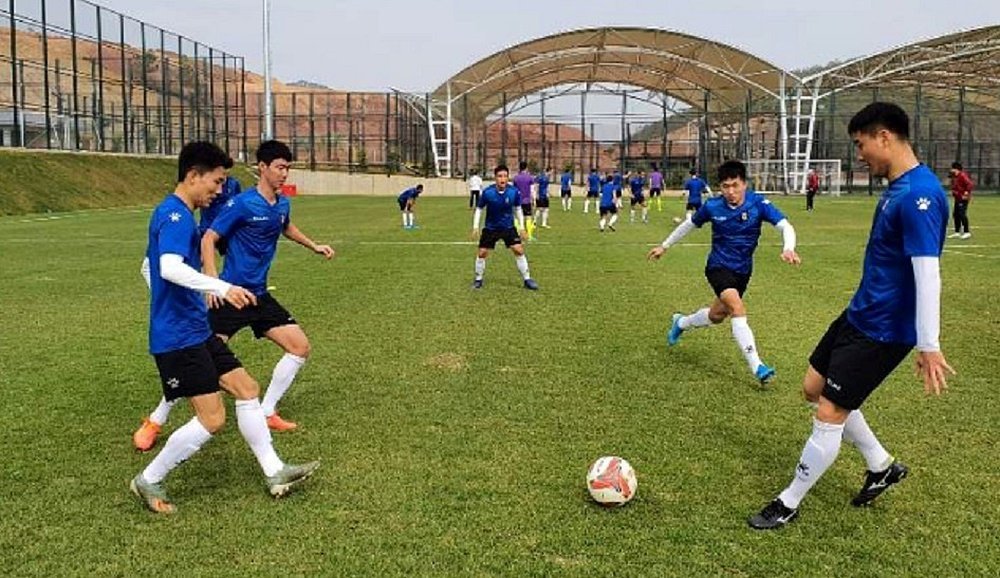 Le championnat sud-coréen va réouvrir ses portes. Sangju Sangmu
