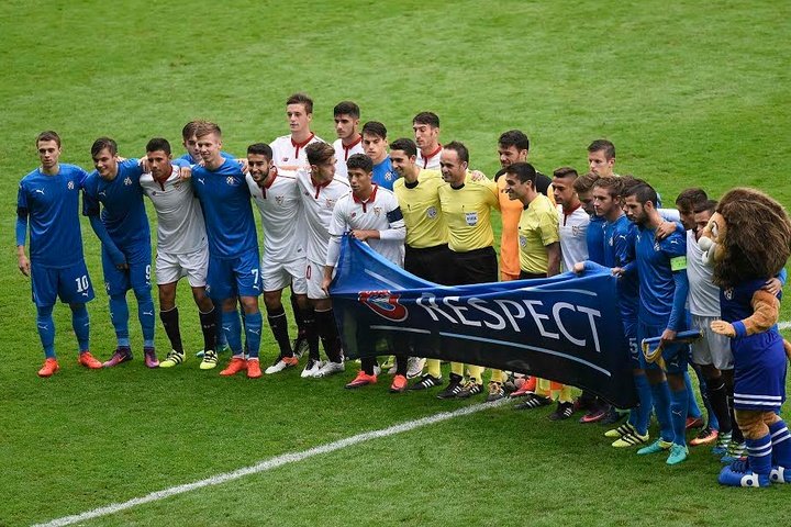 El Sevilla tropieza contra nueve en la Youth League