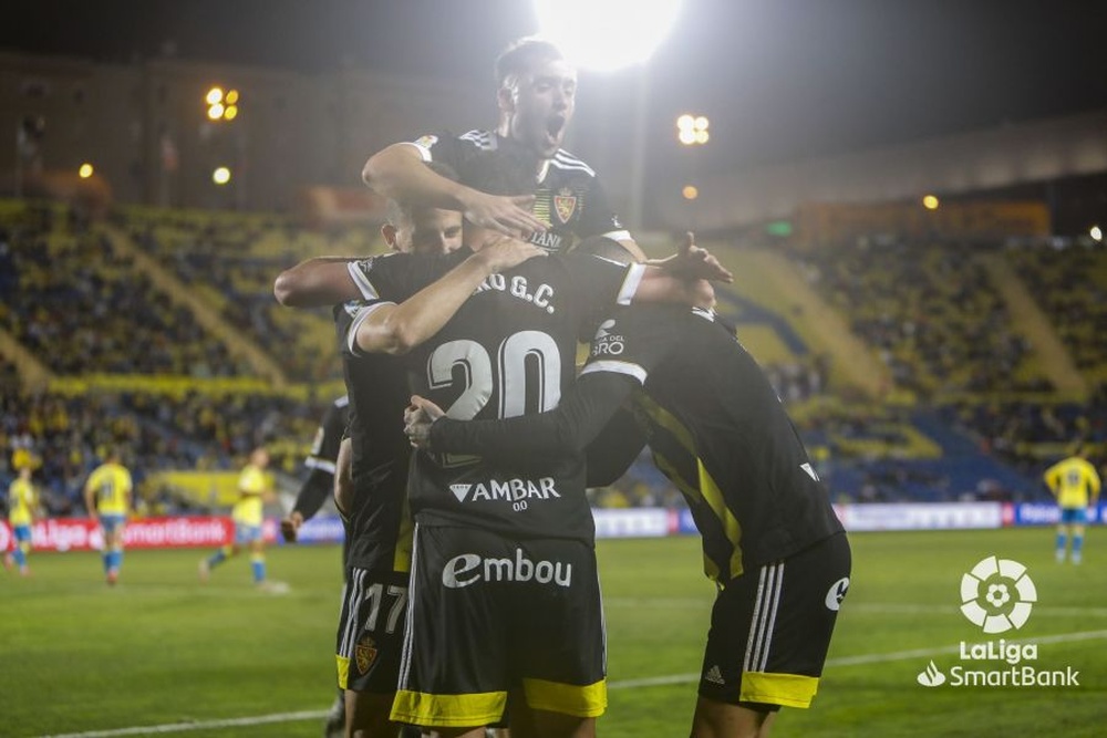 El Zaragoza asalta Gran Canaria para mirar al 'play off'. LaLiga