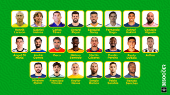 Los 22 futbolistas que han jugado con Cristiano Ronaldo y Messi. BeSoccerPro