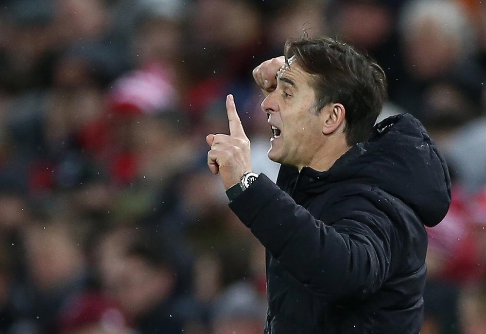 Lopetegui joined Wolves from Sevilla in January. EFE