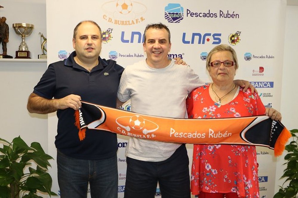 Julio Delgado sigue en el Pescados Rubén Burela. BurelaFS