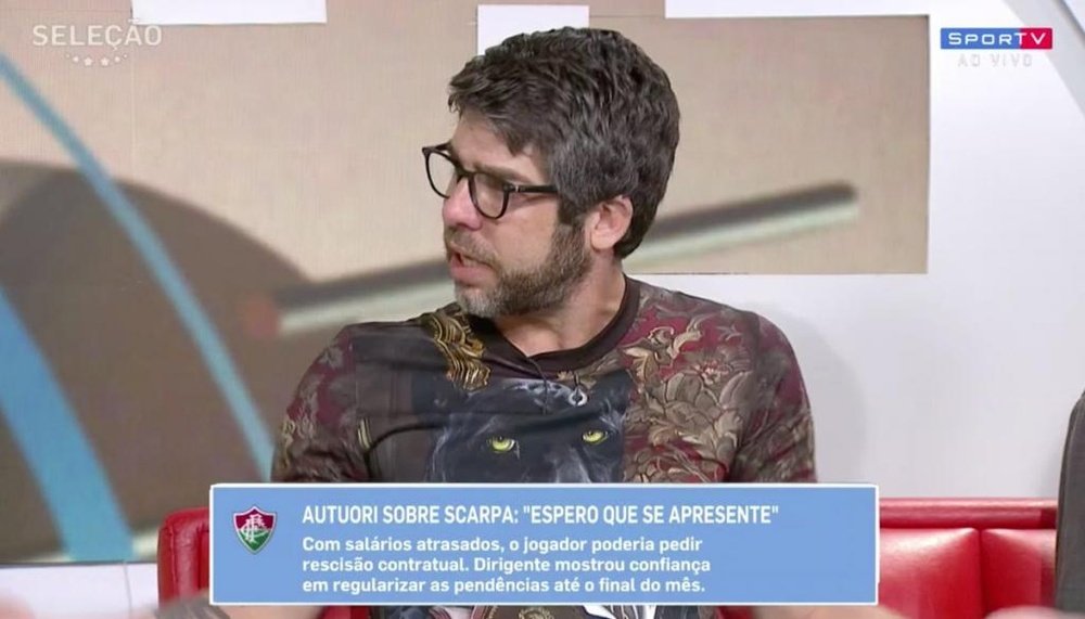 Oleada de críticas contra Juninho. SporTV