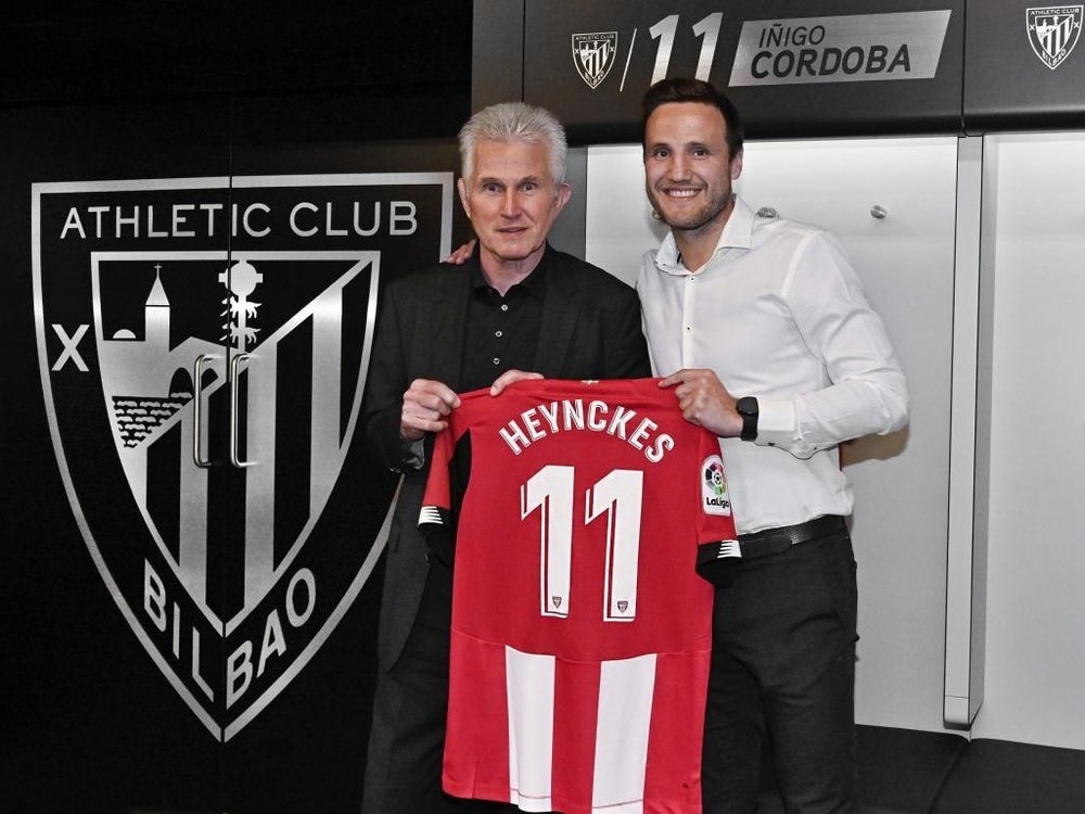 Heynckes hizo debutar a Gurpegui con el primer equipo del Athletic. AthleticClub