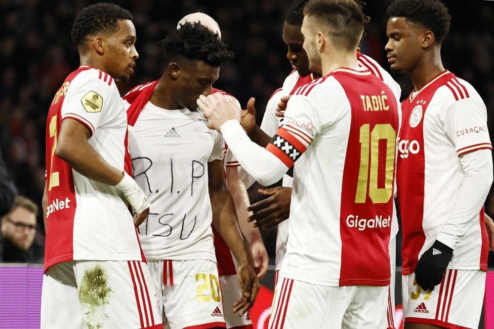 El Ajax goleó al Sparta Rotterdam. EFE