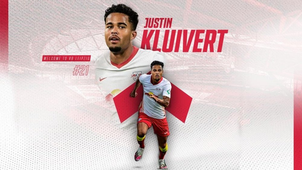 Kluivert has signed for RB Leipzig. RBLeipzig