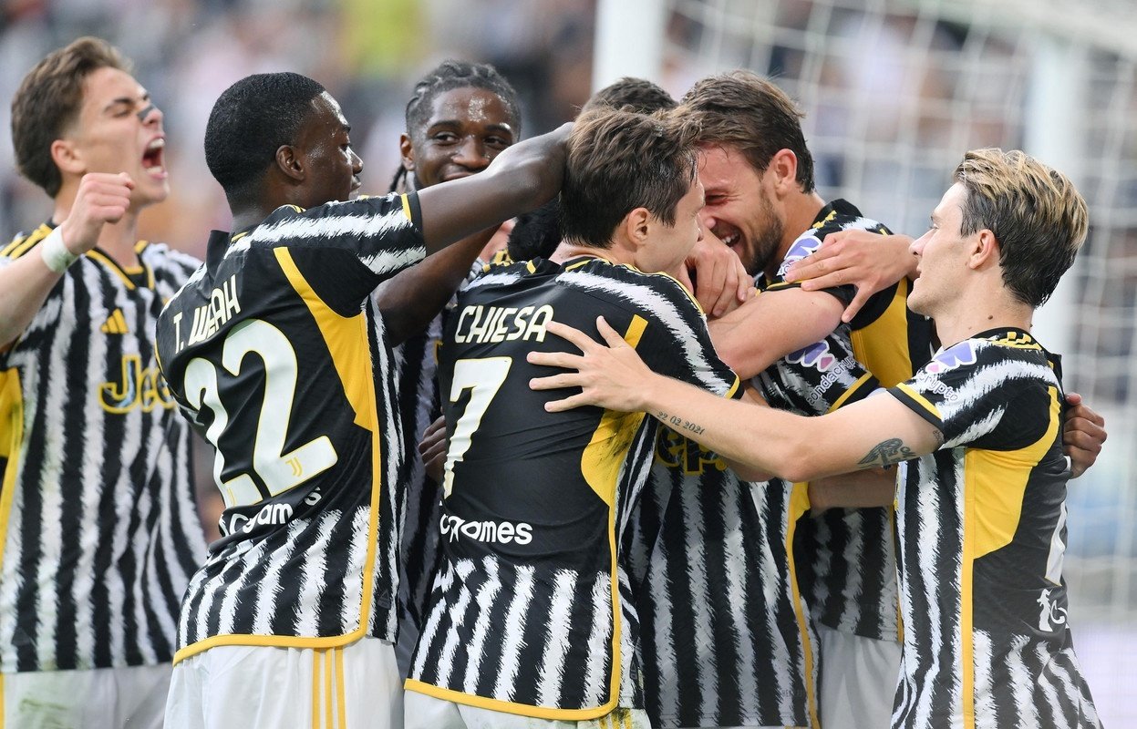 Sandro anotó el segundo de los goles de la Juventus ante el Monza. EFE