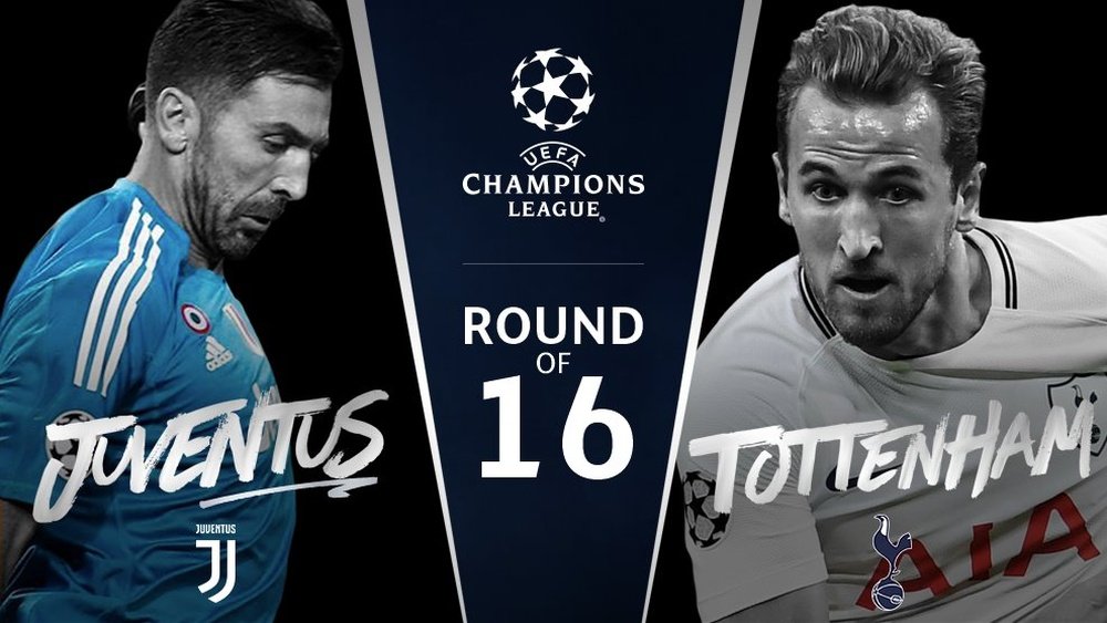Juve e Tottenham nas oitavas da Champions. UEFA