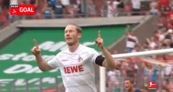 Kainz marcó dos goles. Captura/Bundesliga