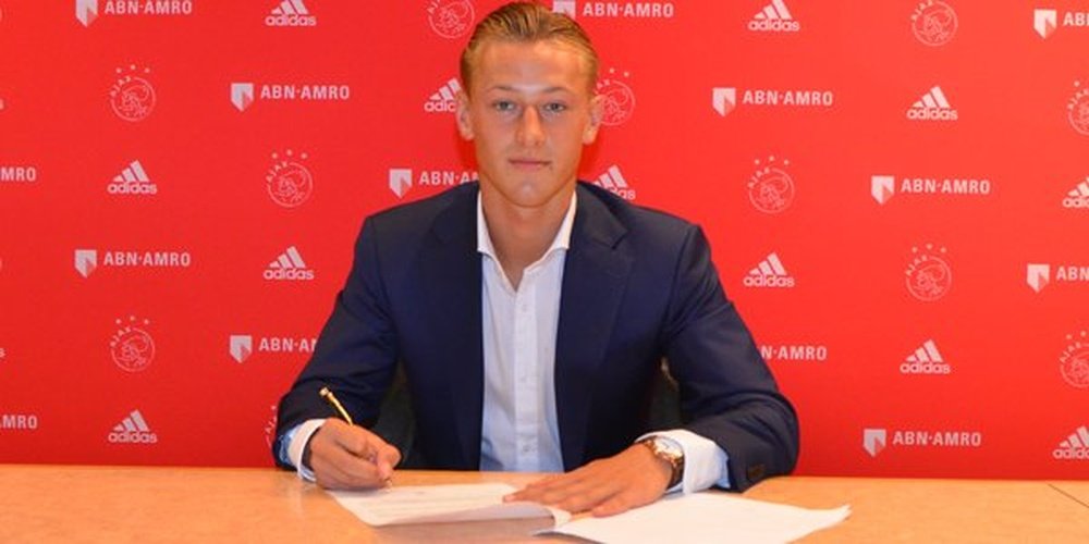Kaj Sierhuis, jugador del Ajax. AFCAjax