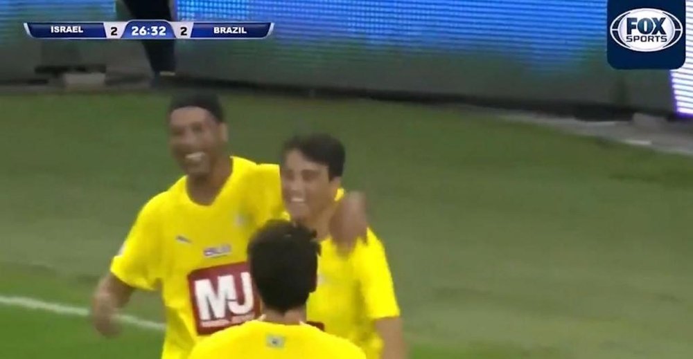 De Kaká a Ronaldinho: el 'jogo bonito' volvió a Brasil. Captura/10Ronaldinho