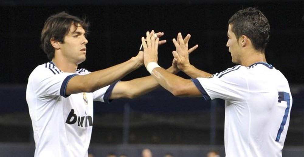 Kaká conoce bien a Cristiano Ronaldo, y cree saber por qué está tan en forma. EFE/Archivo