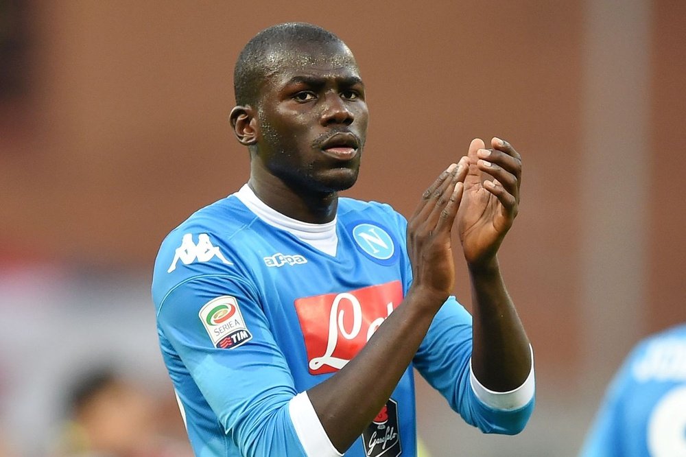 Koulibaly will most probably stay in Naples. EFE/EPA