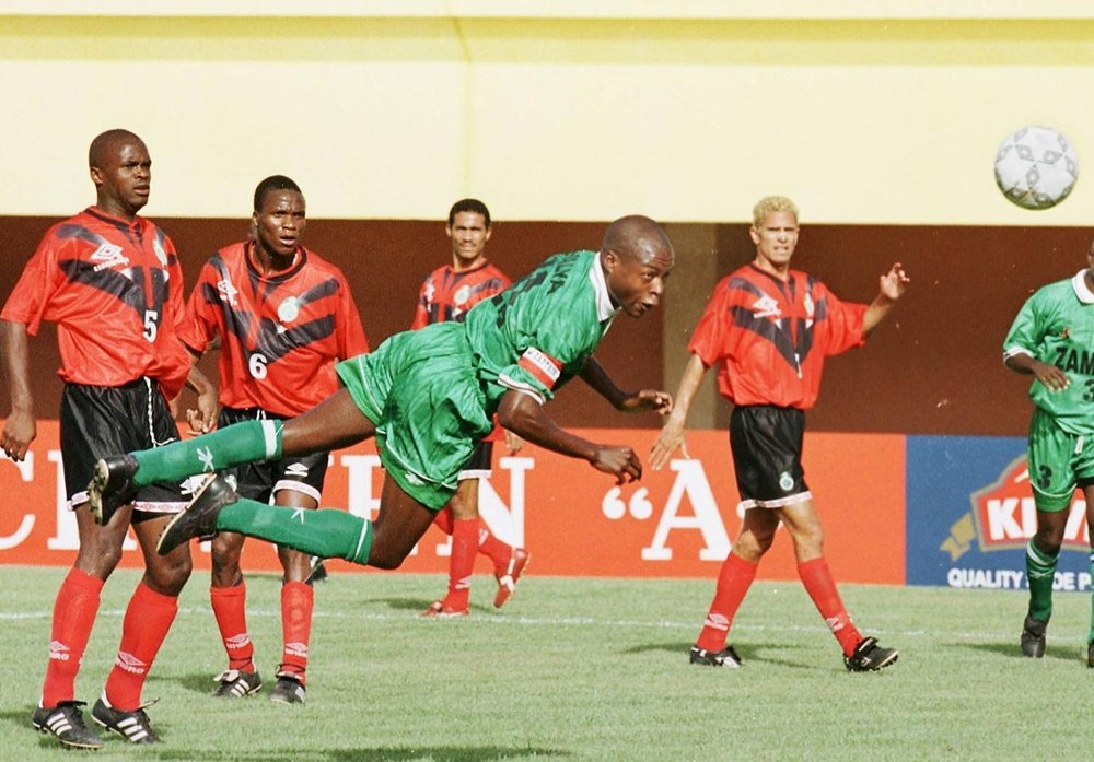 Kalusha Bwalya fue internacional con Zambia. AFP