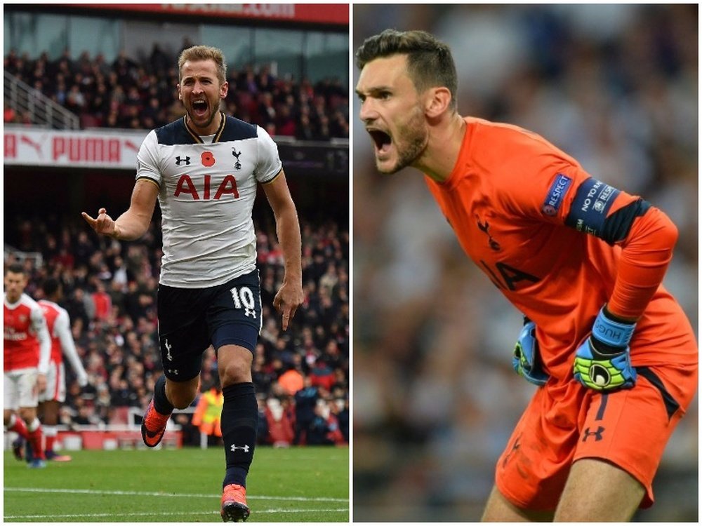 Kane (L) and Lloris may leave Tottenham due to their wage demands. BeSoccer