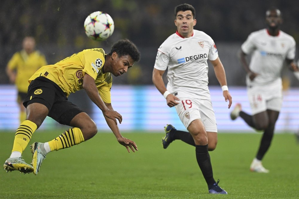 Empate en Dortmund entre el Borussia y el Sevilla. EFE