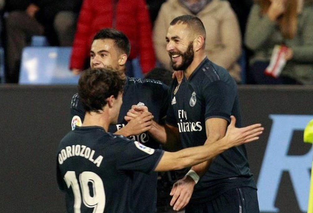 Benzema scored the pick of the goals. EFE