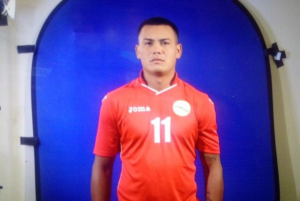 Keilen García, jugador de la Selección de Cuba, en una foto oficial.
