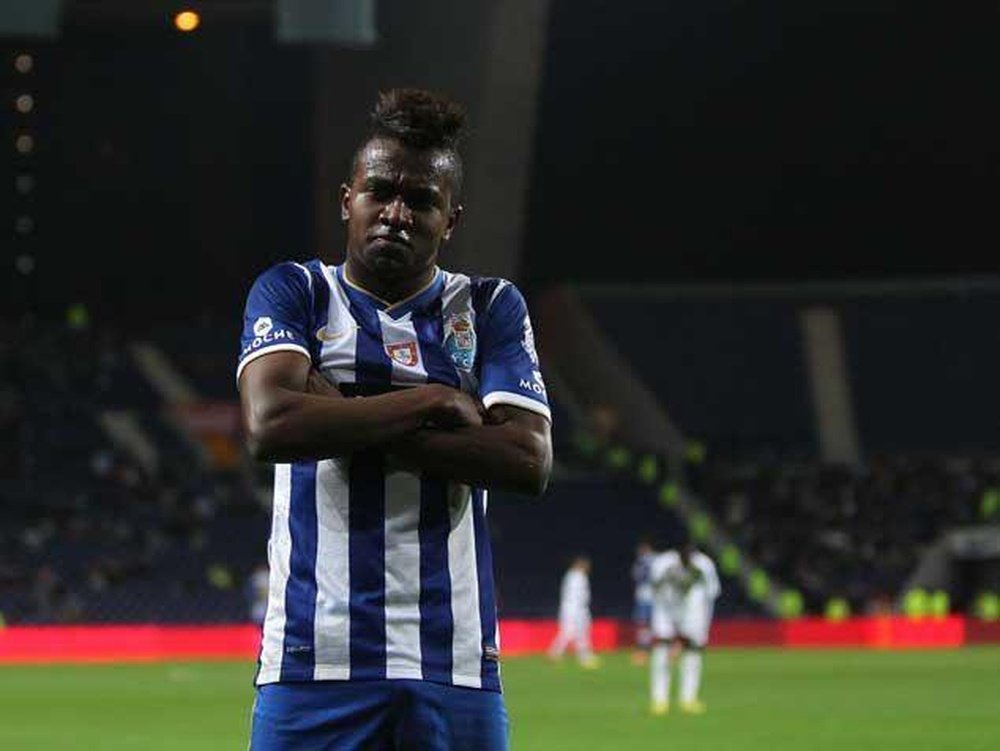 Kelvin, celebrando un gol con el Oporto. Twitter