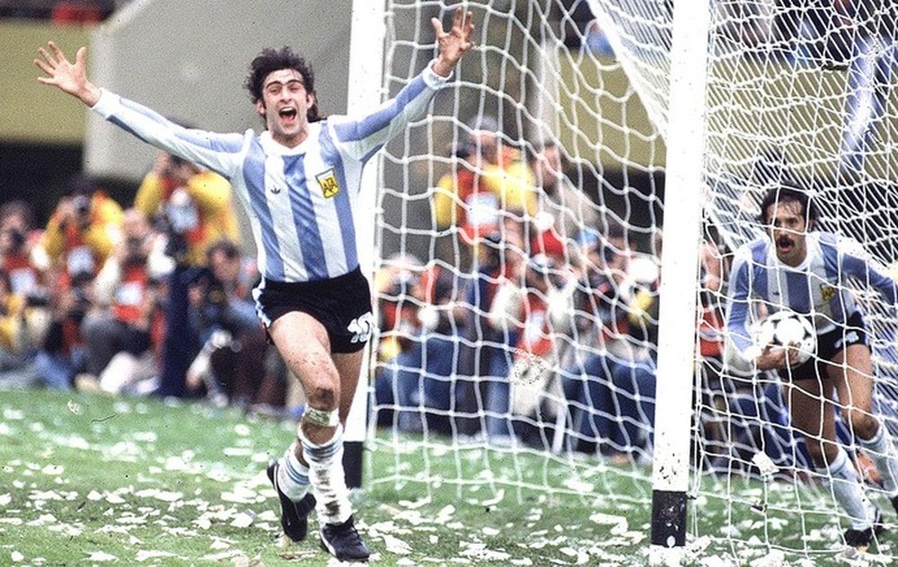 Kempes fue el máximo goleador del polémico Mundial de Argentina 1978.