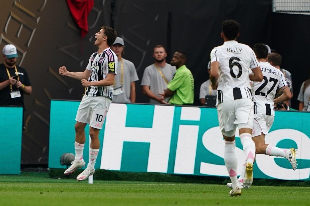 Kenan Yildiz voló más que su Juventus. EFE