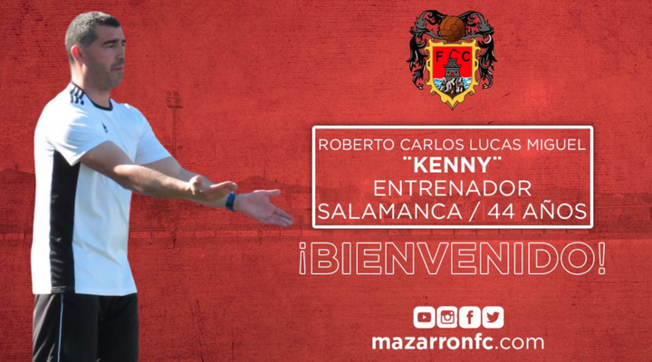Kenny, nuevo entrenador del Mazarrón FC