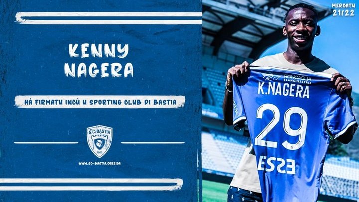 El prometedor Kenny Nagera, cedido por el PSG al Bastia