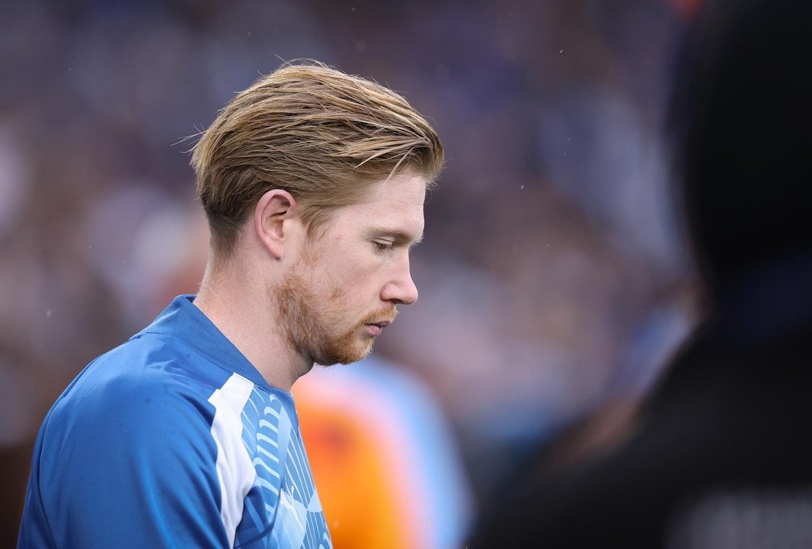 Kevin De Bruyne is suffering from a groin injury. EFE