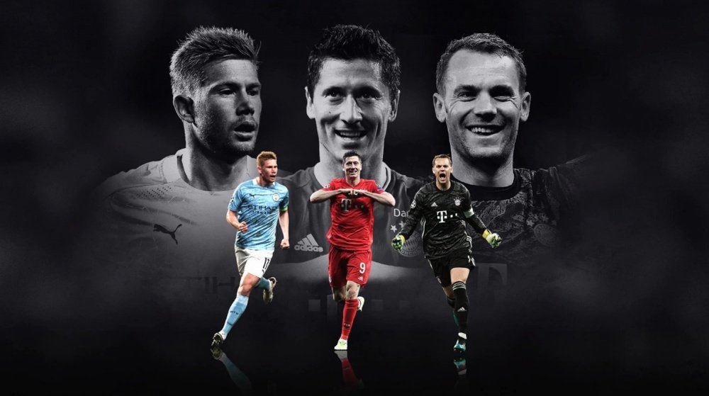Los candidatos a mejor del año en Europa. UEFA