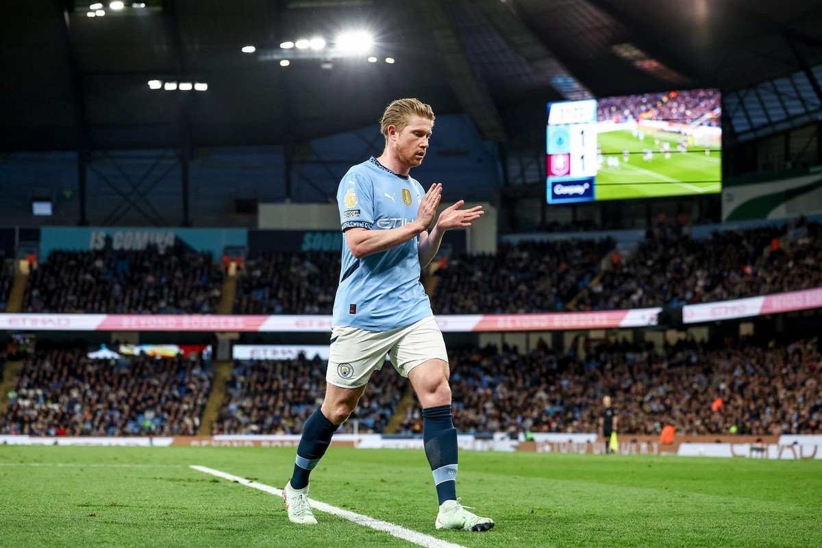 De Laurentiis adelantó el fichaje de De Bruyne. EFE/Adam Vaughan