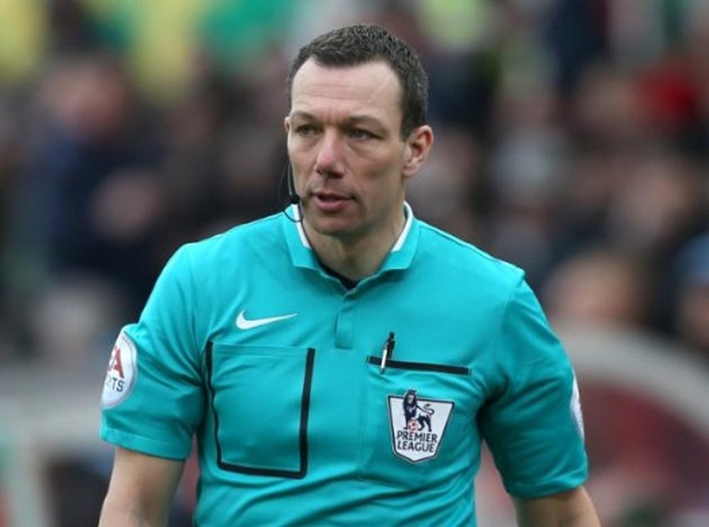 Kevin Friend during a Premier League game. AFP