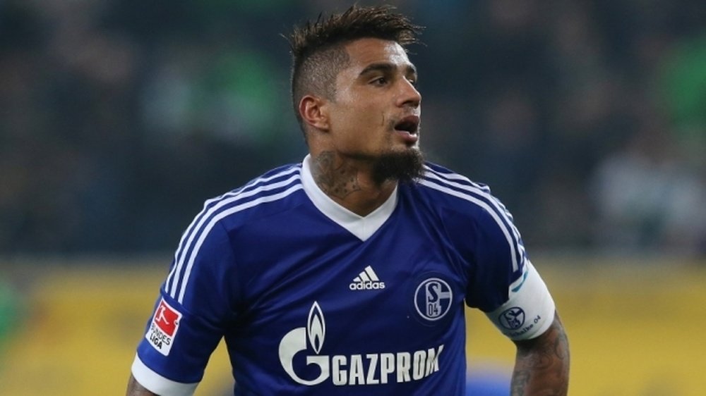 Kevin-Prince Boateng, con el Schalke 04. Schalke04