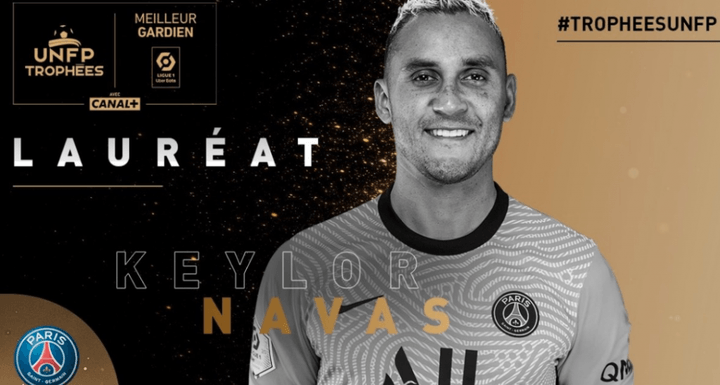 Keylor Navas, o melhor goleiro da Ligue 1
