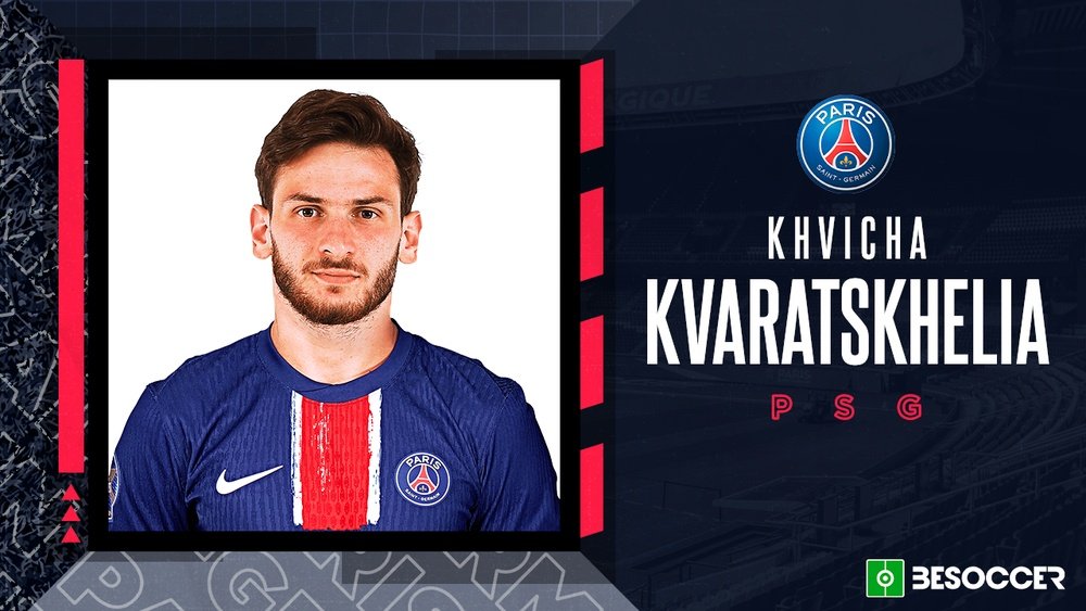 Kvaratskhelia will join Luis Enrique's side after PSG agreed a transfer with Napoli. BeSoccer