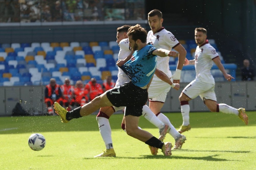 Le probabili formazioni di Napoli-Torino. EFE