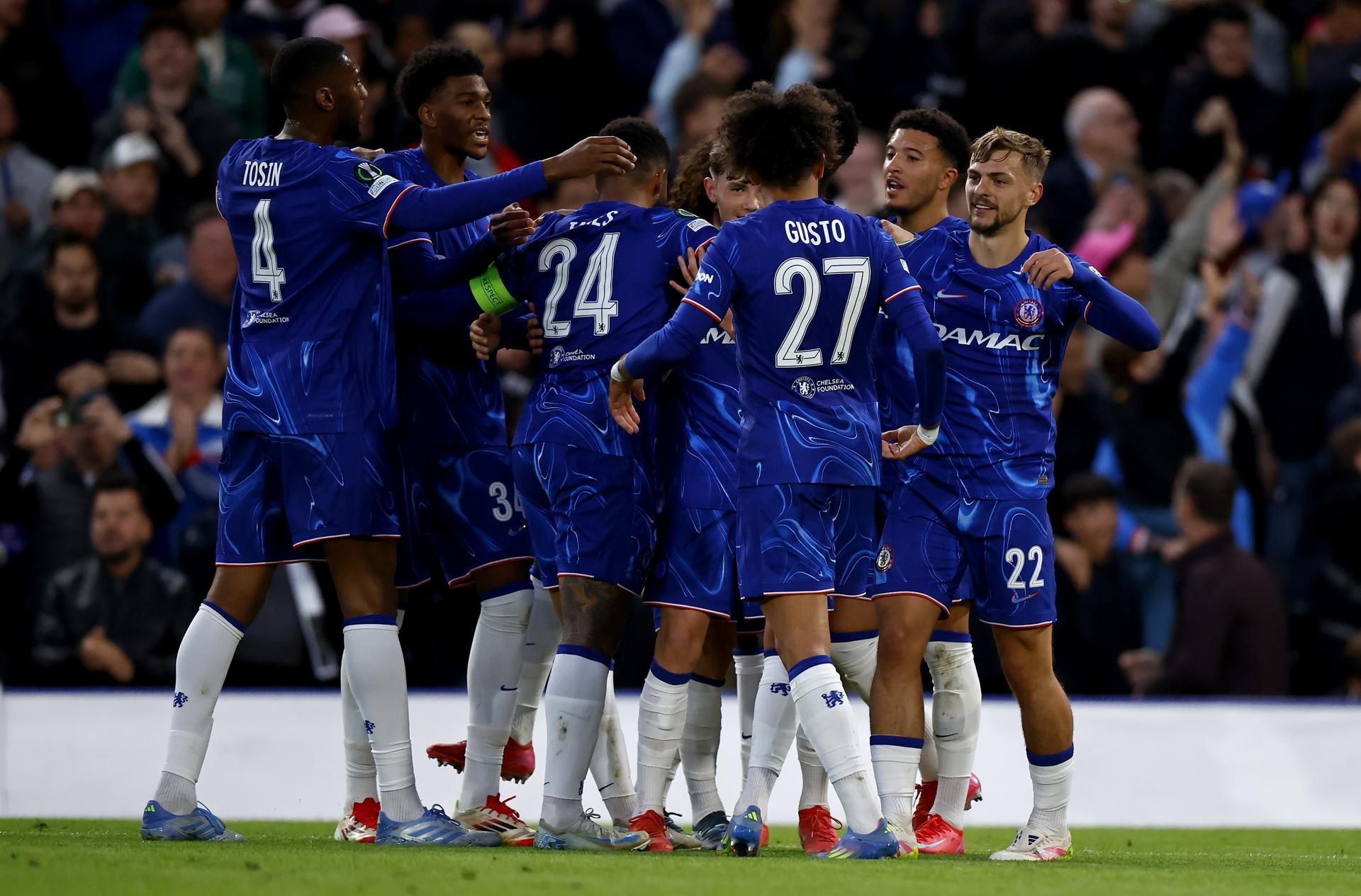 El Chelsea, a la final de la Conference League. EFE/EPA/TOLGA AKMEN