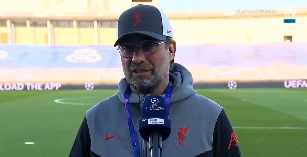 Klopp habló de Valdebebas. Captura/MovistarLigadeCampeones