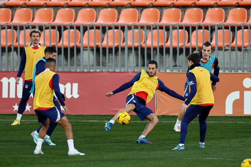 Simeone revolucionará su XI ante el Getafe. EFE