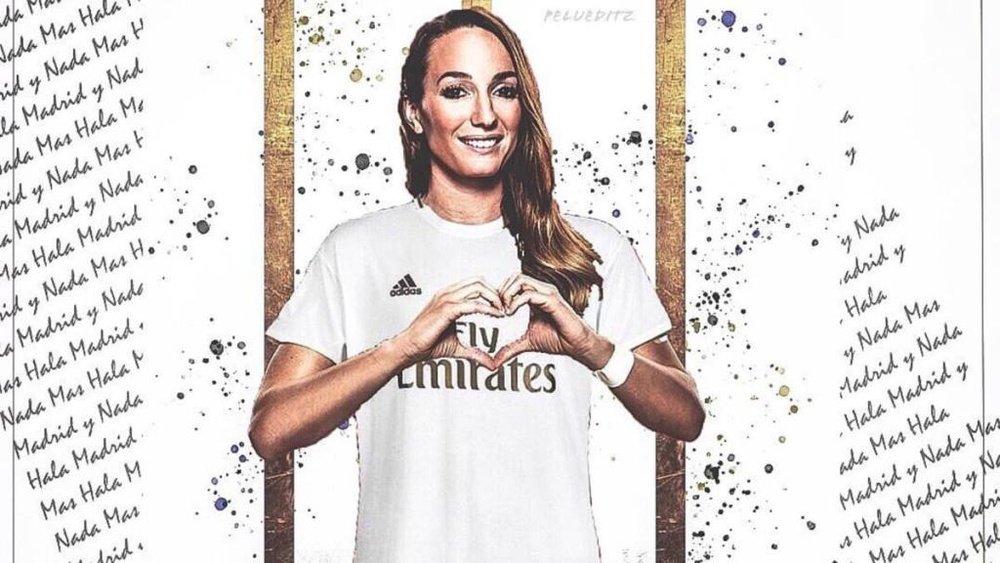Asllani becomes first signing for Real Madrid's women's team. Twitter/KosovareAsllani