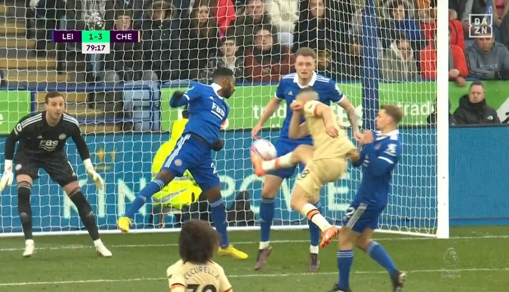El 'metodo Potter' comienza a funcionar en el Chelsea. Captura/DAZN
