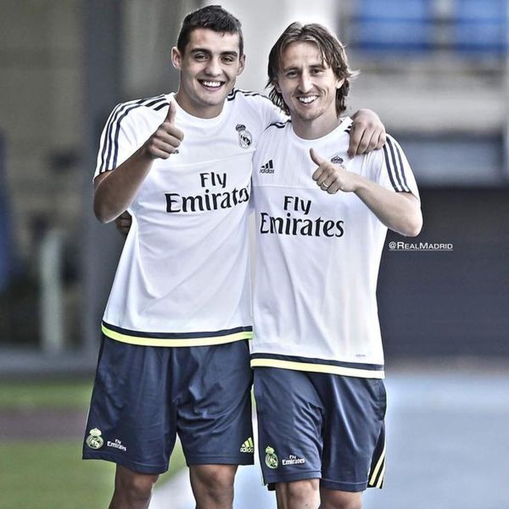 Kovacic y Modric quieren la Liga y la Champions con el Real Madrid. RealMadrid.
