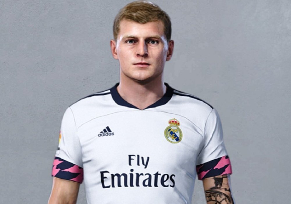 La posible próxima camiseta del Madrid. Captura/PES