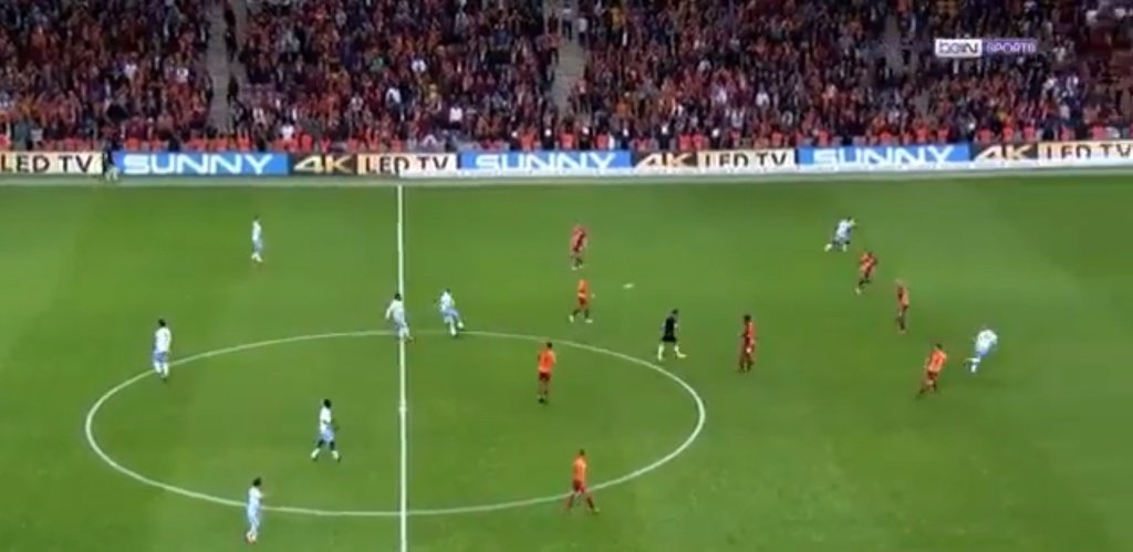 Kucka marque l'un des plus beaux buts de ce week-end. Capture/BeinSport