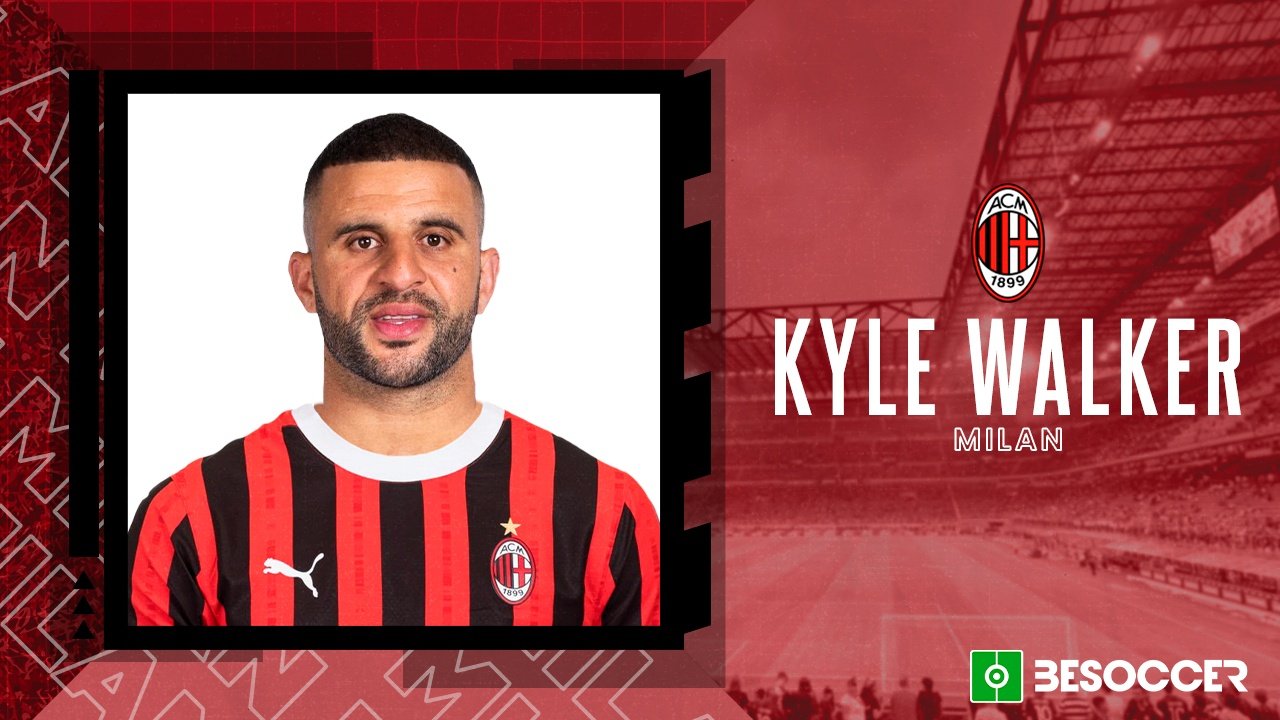 Kyle Walker has left Man City to join AC Milan. BeSoccer