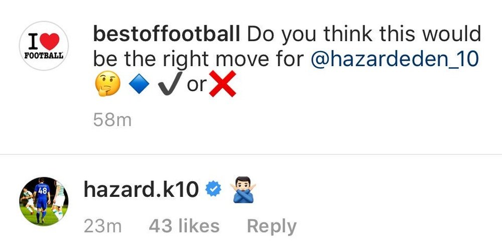 Kylian Hazard ne veut pas entendre parler d'un transfert au Real pour son frère. HazardK10