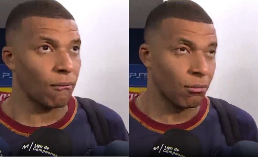 Kylian Mbappe is likely to join Real Madrid this summer. Screenshot/MovistarLigadeCampeones