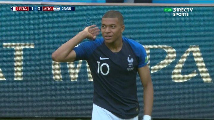 Mbappe showed an incredible turn of pace to earn France their opener