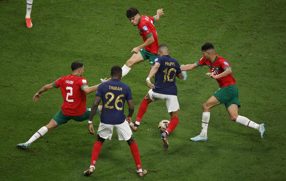 France reached his second WC final in a row. Screenshot/RTVE