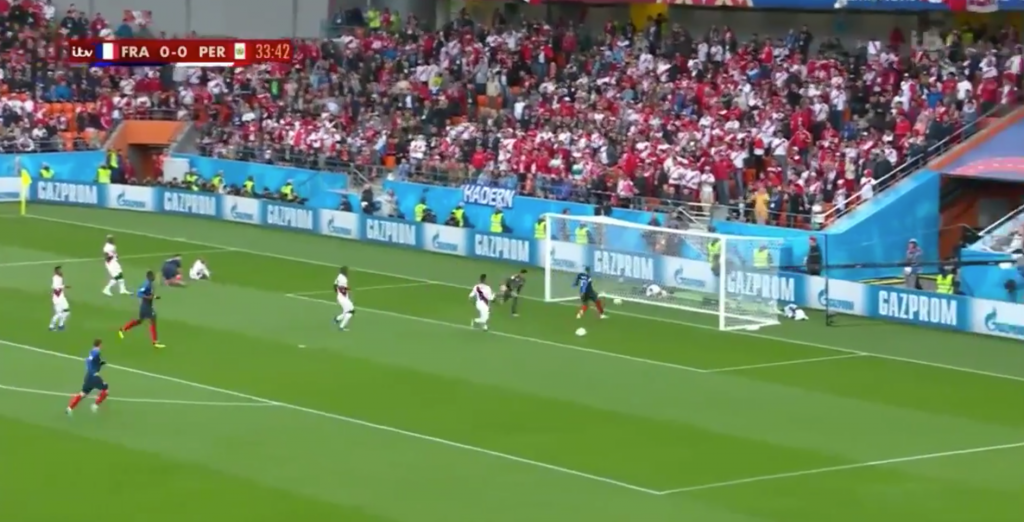 Mbappe tapped in to become France's youngest ever scorer at a major tournament