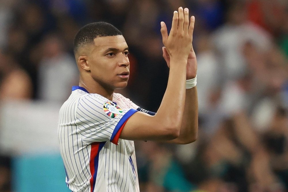 Kylian Mbappe will return to the France squad for the March break. EFE